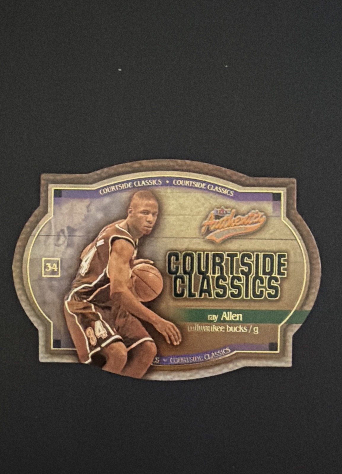 2002-03 Fleer Authentix - Courtside Classics Ray Allen #3 CC