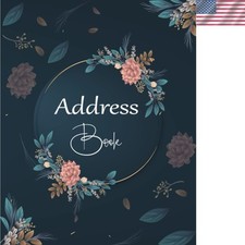 Address Book: Large Print Address Book with Tabs, More than 300 Entry Spaces
