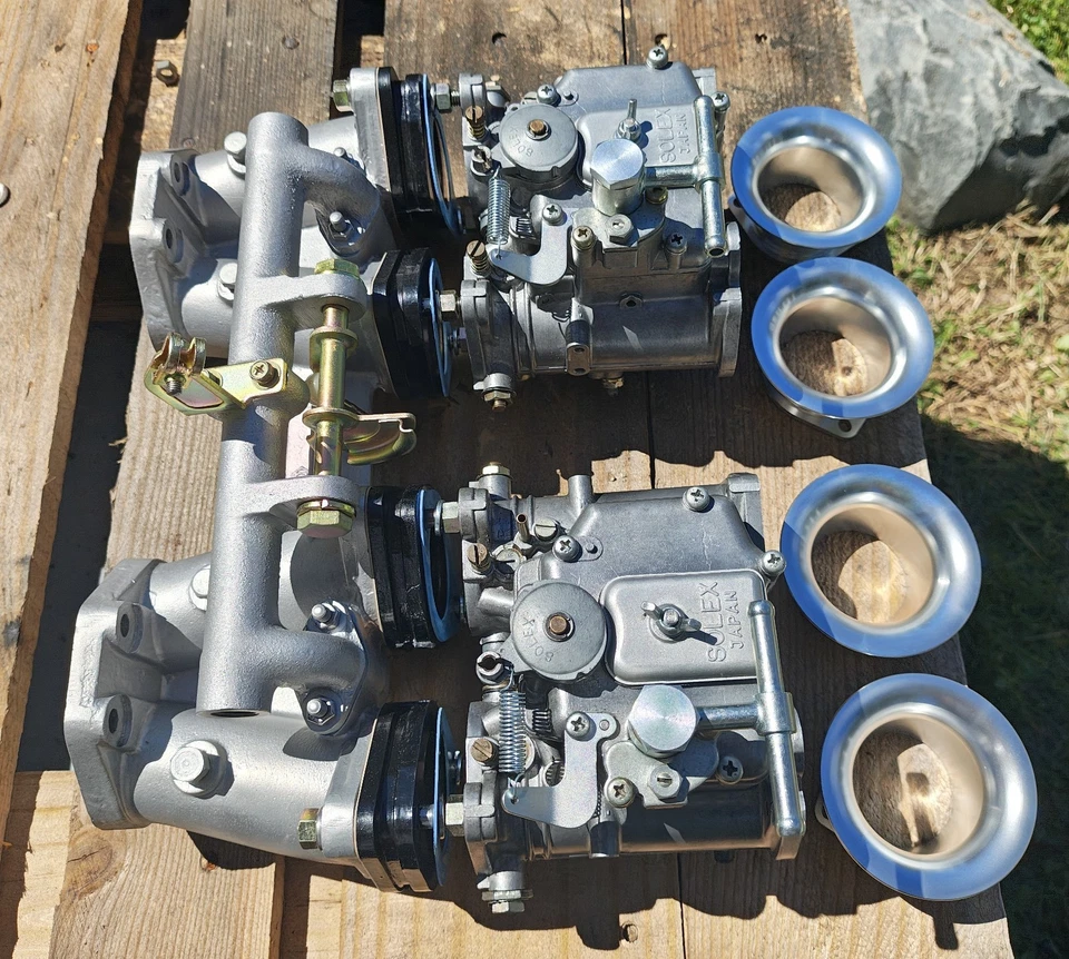 1967-70 Datsun Roadster 2000 SRL311 Nismo Datsun Comp Mikuni Solex PHH 44 毫米套件 — 第 2/4 张图片