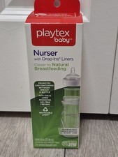 Playtex Baby Nurser With Drop Ins Liners 8-10 Oz Bottle with 5 Disposable Liners