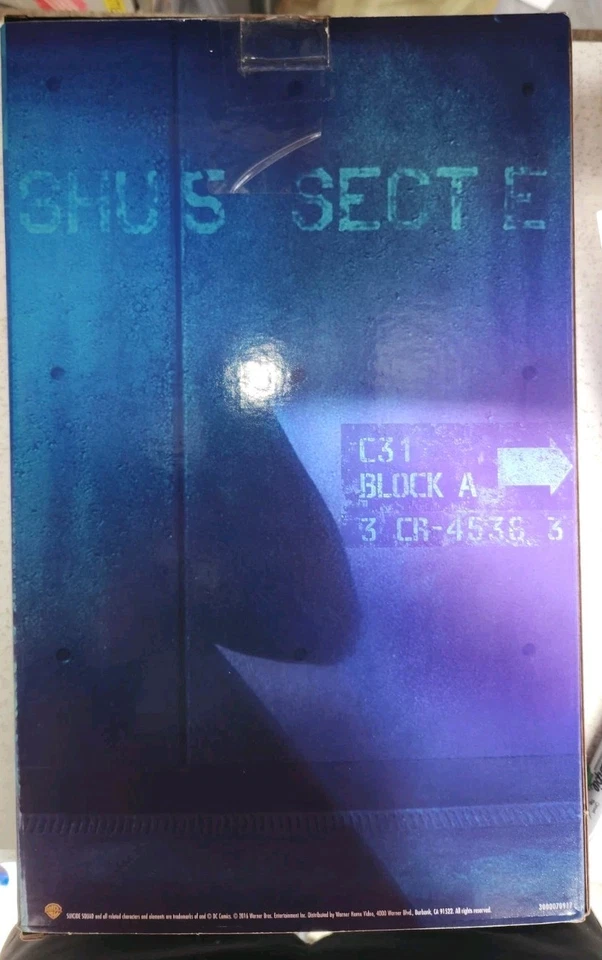 Suicide Squad Extended Cut Blu-Ray DVD + Harley Quinn Figure 12"  Exclusive NEW  - Image 2 of 4