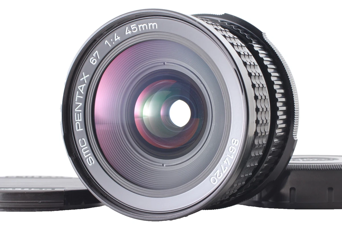 PENTAX SMC PENTAX 67 45mm f/4 フード付き Rent a Pentax 67 SMC 45mm F/4 for Pentax 67 6x7 Medium format film