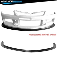 For 06-07 Mitsubishi Lancer Evo MDA Style Front Bumper Lip Air Dam Chin Guard PU