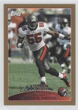 2009 Topps Gold 972/2009 Derrick Brooks #162 HOF 0a7