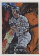 2018 Topps Fire Orange 274/299 Khris Davis #33 0l1