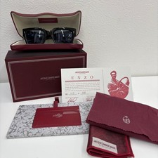 JACQUES MARIE MAGE ENZO Size: 51  23 Unisex Sunglasses w/Accessories Set Blue