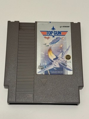 Top Gun (Nintendo Entertainment System, 1987) - Cartridge & Sleeve Only