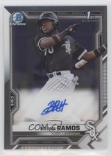 2021 Bowman Chrome Prospect Auto Bryan Ramos #CPA-BR Auto 0y2q