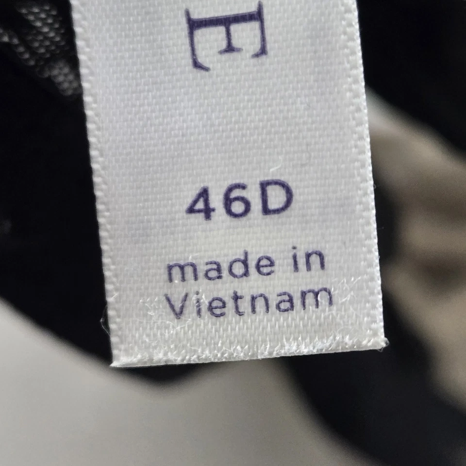 Sujetador Cacique Mujer 46D Negro Sin Forro Balconette Encaje Con Aros Foto 4 de 4