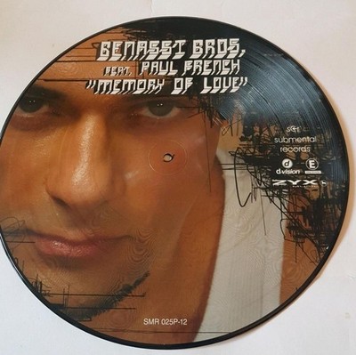 Neue Picture Vinyl Benassi Bros. feat. Paul French '' Memory Of Love ''Limitiert
