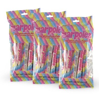 Albert s Marpoles Marshmallow Candy   8 Count Packs, 3 Pack (1.91 oz Each)