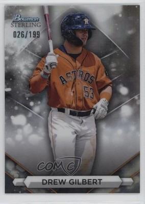 2023 Bowman Sterling Prospects Refractor 26/199 Drew Gilbert #BSP-88 0iy4