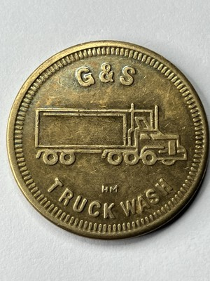 #ad Gamp;S Truck Wash Vintage Car Wash Token Defunct #ua1 $5.99