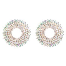 Rhinestone Earrings for Women Statement Rhinestone Earrings Crystal Earrings Stu