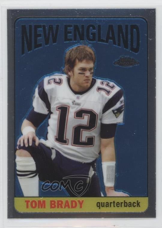 2005 Topps Chrome Throwbacks Tom Brady #TB10