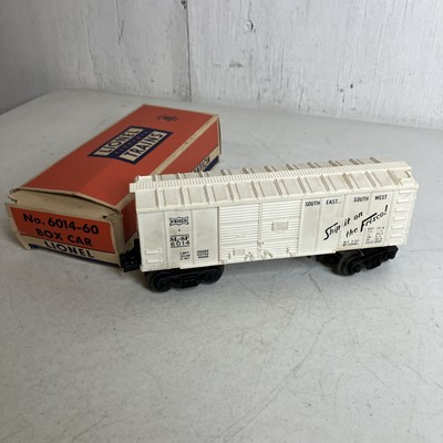 LIONEL 6014-60 Post War (1957-1965) Frisco Double Door Box Car W/ OB