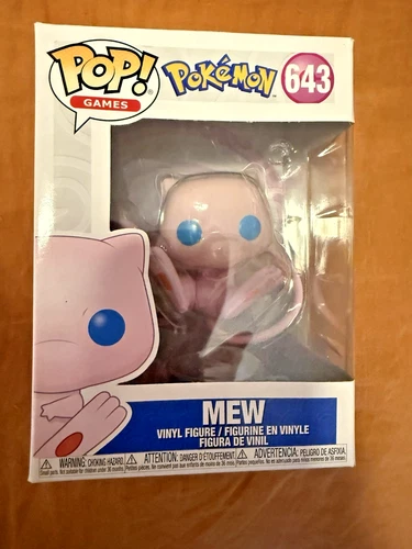 Funko Pop! Pokemon Mew #643 New Unopened