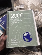 2000 Ford Expedition Navigator Workshop Manuals Volume 1