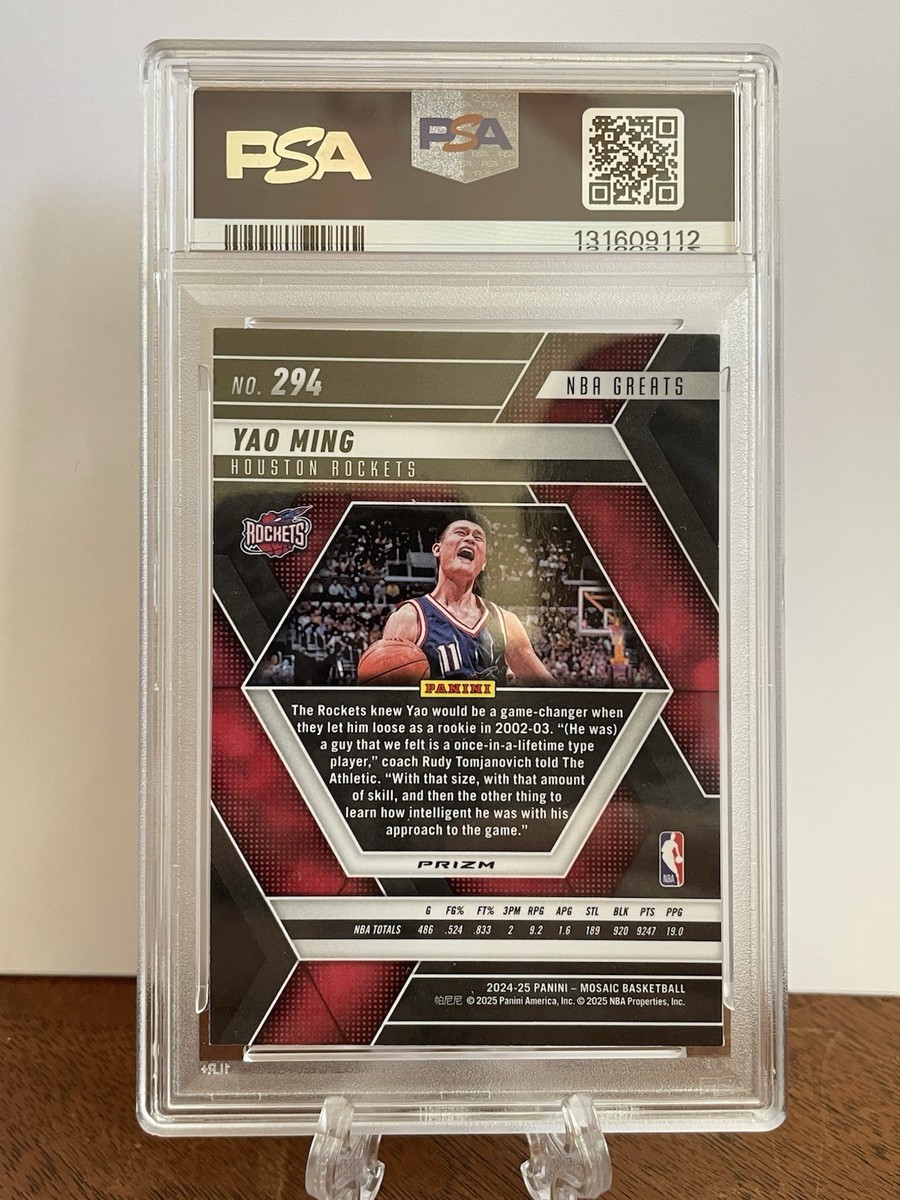 ヤオ・ミン カベルネ・ソーヴィニヨン YAO MING 2015 2024-25 Panini