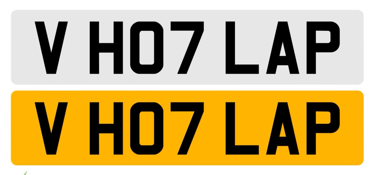 PRIVATE NUMBER PLATE DVLA RETENTION CAR REG PRIVATE BHP FAST TRACK CAR LAP
