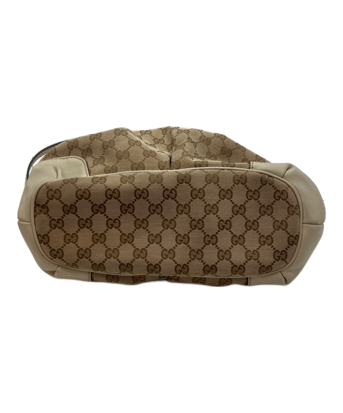 GUCCI Sukey Diamante 2Way Bag Beige Canvas Leather Model 247902 SN2585 thumbnail 7