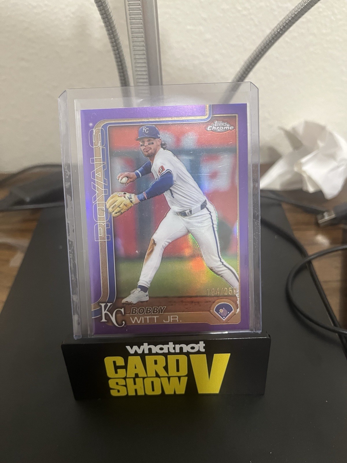 2025 Topps Chrome - Bobby Witt Jr. #93 Purple Refractor /250