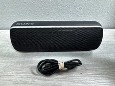 Sony SRS-XB22 Portable Water Proof Bluetooth Speaker Black W/Charge Cable Tested