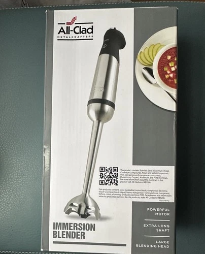 All-Clad Stainless Steel Immersion Hand Blender - Thumbnail 4