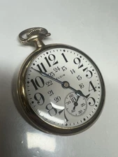 VERY BEAUTIFUL ELGIN B W RAYMOND RAILROAD GRADE SIZE 16 21J POCKET WATCH!