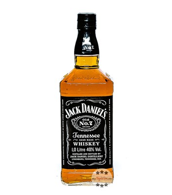 Jack Daniel's Old No. 7 Tennessee Whiskey / 40 % Vol. / 1,0 Liter-Flasche