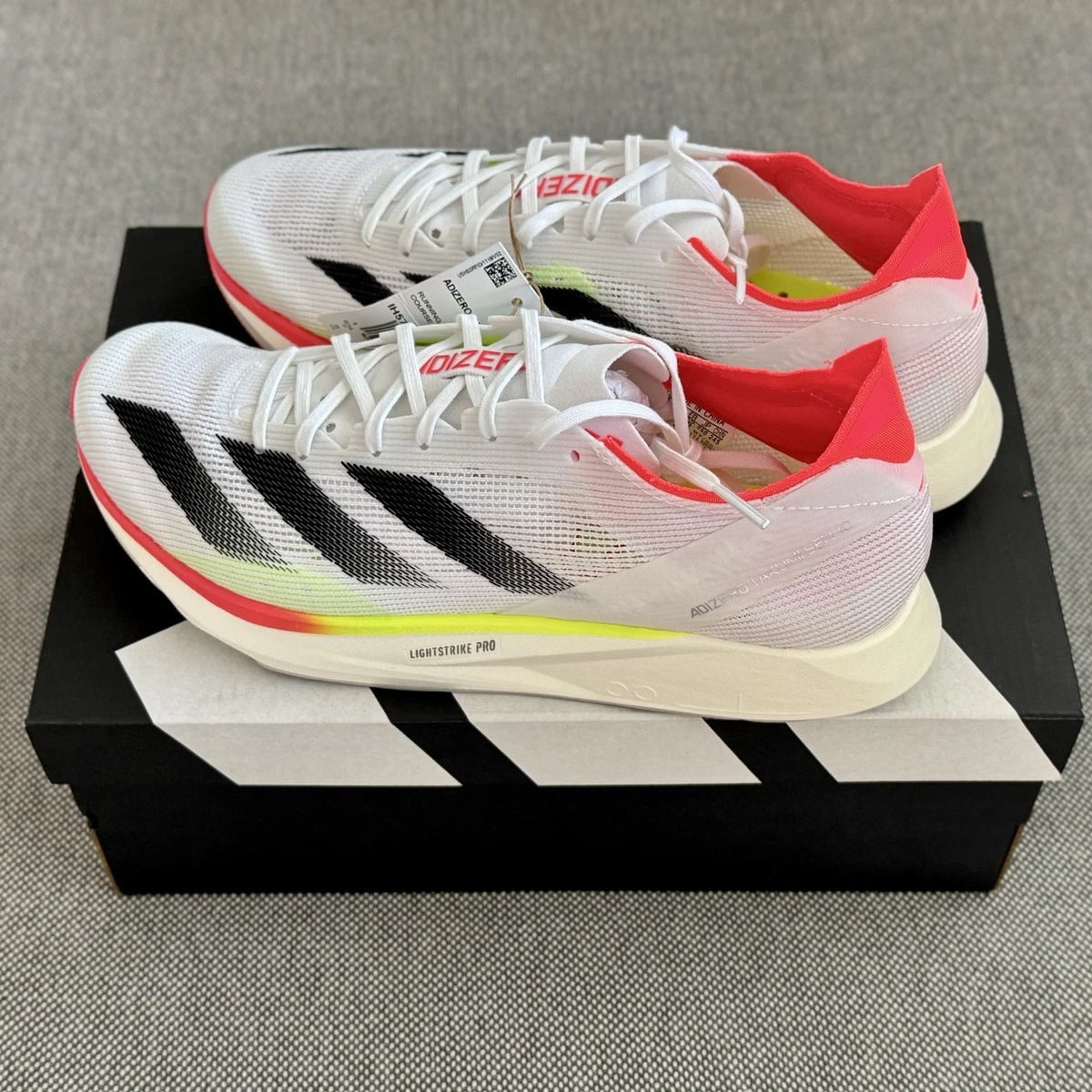 Adidas Adizero Takumi Sen 10 White Black Lucid Red W for  display picture 3