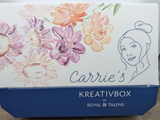Carriers Kreativbox Bohemian Florals Aquarell Malkasten mit online Malkurs neu