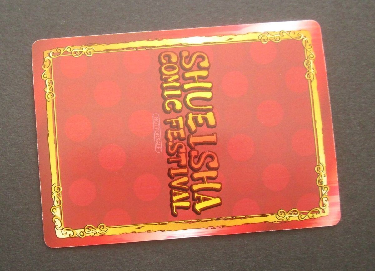 One Punch Man Tatsumaki Card Shueisha Comic Festival Jump Fair