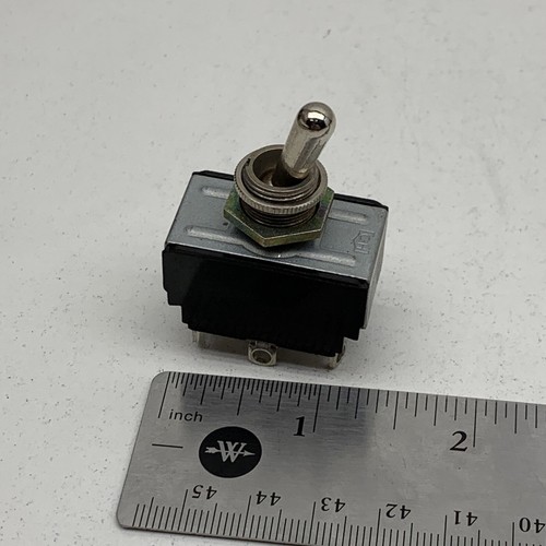 Eaton Cutler Hammer 0016 DPDT Toggle Switch 15A/125V 10A/250V 3/4HP - Picture 4 of 8