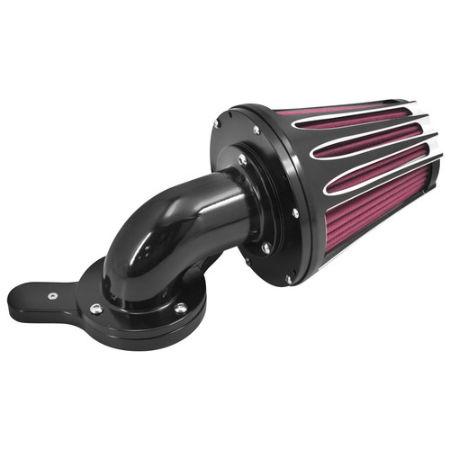 Gauge CNC Inverted Air Cleaner Filter For Harley Touring 08-16 Softail 16-17 - Picture 8 of 11