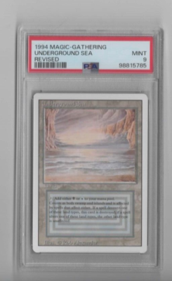 マジック：ザ・ギャザリング 1994 Underground Sea PSA 9 MTG Underground Sea Revised Edition - Rare 1994-PSA-9 | eBay
