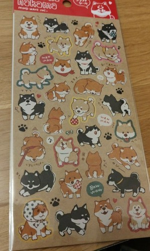 Shiba Inu Sticker Dog Stickers Japanese Stickers Kawaii Stickers - 第 3/4 張圖片