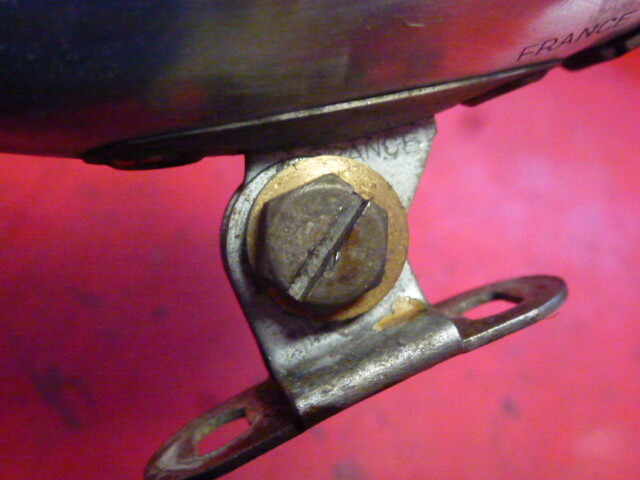 Ancien Phare De Vélo En Aluminium - Fabrication Française - Vintage