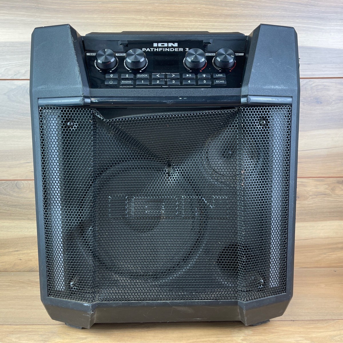 ION Pathfinder 3 Bluetooth Portable Speaker with Wireless Qi