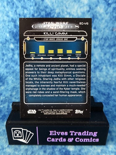 Star Wars: Galactic Files 2018 BLUE Parallel SINGLE Non-Sport Trading Card Topps - Picture 218 of 294