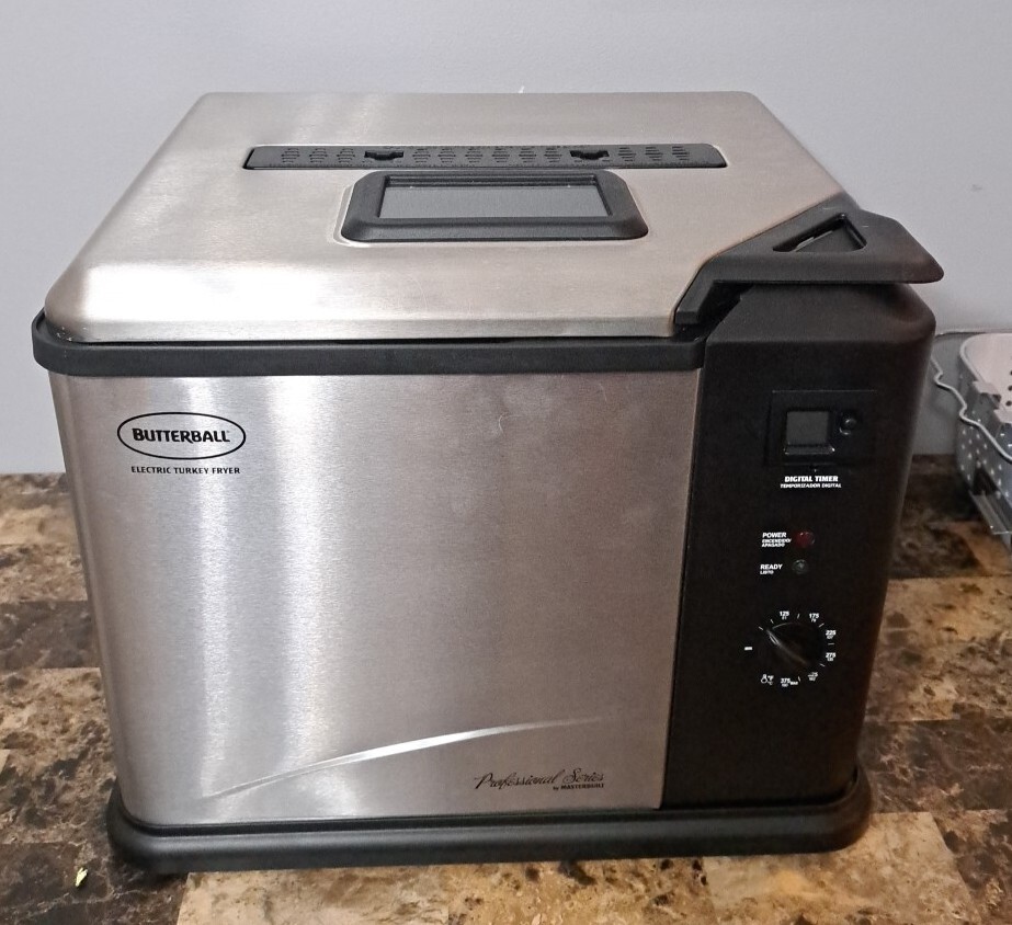 Butterball Indoor Electric Turkey Fryer XL Pro Series Masterbuilt Fry