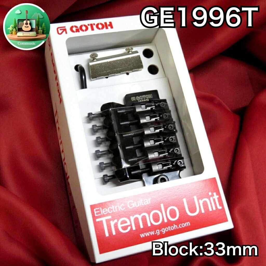 GOTOH GE1996T-BK 33mm Block Gotoh Floyd Rose Tremolo black