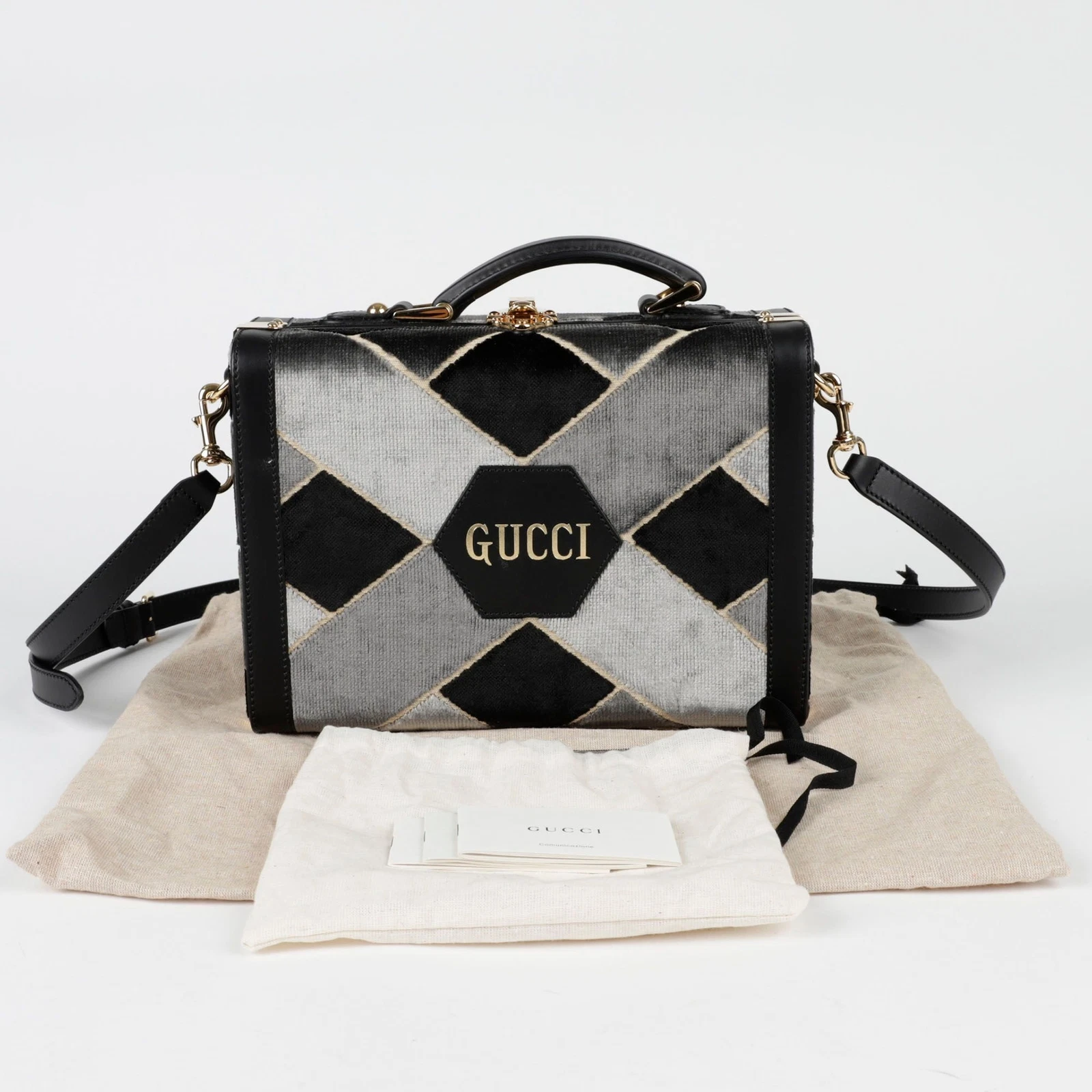 Sac à bandoulière fourre tout Gucci Savoy Beauty Case 772180 105290714