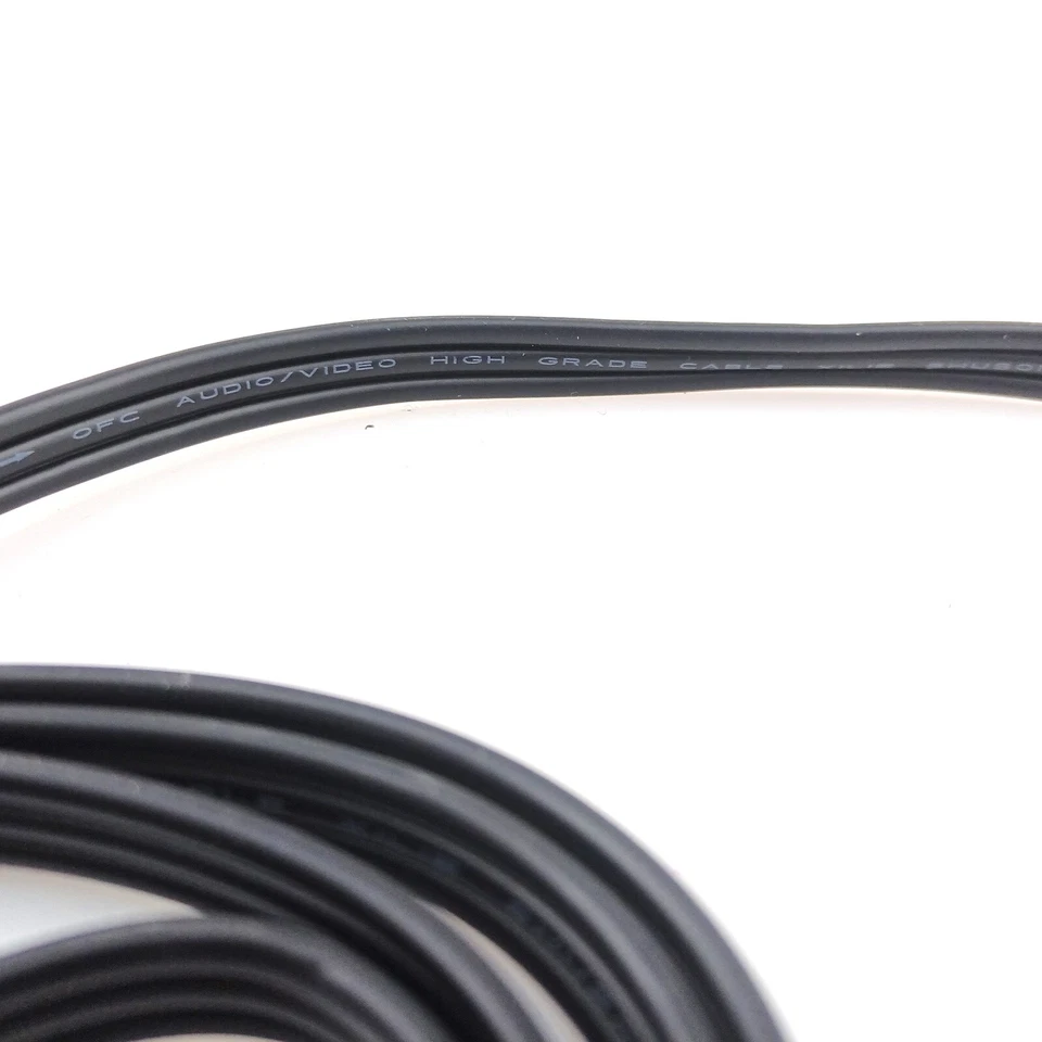 3.5mm to RCA Audio Video Cable Male Jack Analog Splitter Wire Lead 1.5m Adapter - Image 4 of 4