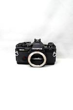 OLYMPUS OM-2S PROGRAM BLACK FILM CAMERA BODY ONLY -FOR PARTS OR REPAIR ONLY