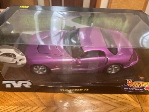 100% HOT WHEELS 1/18TH SCALE TVR SPEED 12!!! NEW IN THE BOX!! STILL BANDED 21351 - Picture 3 of 7