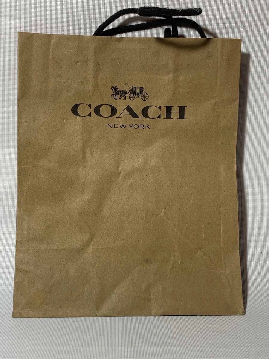 Coach paper bag sales