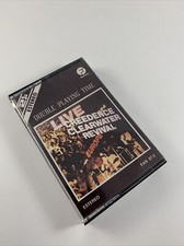 Creedence Clearwater Revival Live In Europe Cassette Portugal Rare Paper Labels