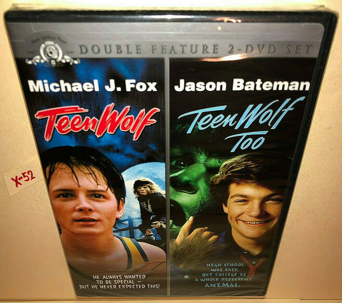 Teen Wolf 1 and Teen Wolf 2 Too DVD set Michael J Fox Jason 