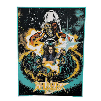 Chuck Schuldiner - Voice of the Soul Backpatch Green Version Limited Edition